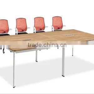 China Manufacturer Best Price Wooden Small Round Office Meeting Table thumbnail-6