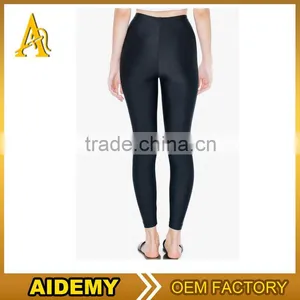 2016 Custom Black Womens Girls Wearing Wholesale Fabric Sexy Sports Yoga Pants thumbnail-3