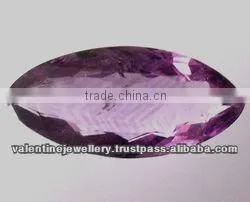Marquise Shape Loose Amethyst cz Stone, Purple Amethyst Plain Marquis Loose Stones thumbnail-1