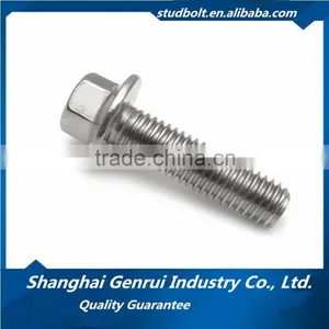 Supplier From China GT Stainless Steel a2 a4 Hex Head Flange Bolt DIN931 DIN6912 thumbnail-2