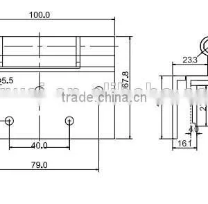 Window and Door Hardware Aluminium Door Hinges Aluminum Alloy Window and Door Hinge thumbnail-2