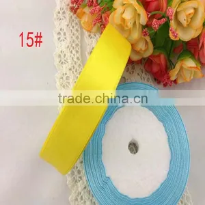Hot Sale Single Face Tape Knit Christmas Colorful Dance Tape 100% Polyester Satin Ribbon Roll thumbnail-6