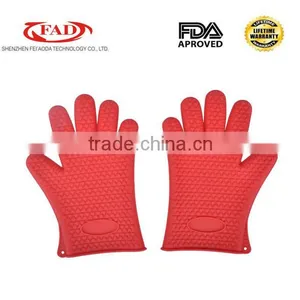 3% Discount BBQ Tools Heat Resistant Silicone BBQ/Grill Gloves thumbnail-5