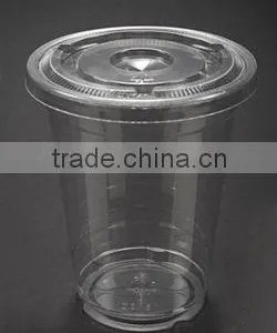 16oz Plastic PET Cup With Lid (100mm) thumbnail-3
