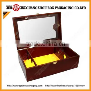 Wholesale Luxury Window Box High Quality Wine Box thumbnail-1