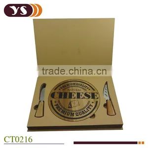 2pcs Cheese Knife and Cheese Board in Book Box thumbnail-1