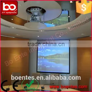 Projector Ceiling 100cm Motorized Projection Mount Lifting With Remote Control for Other Presentation Equipment thumbnail-1