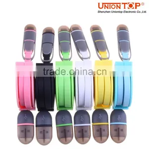Colorful Micro 2.0 Usb Data Charger Cable for Charging Mobile Whole thumbnail-2