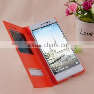 For Huawei Ascend P7 Case,for Huawei p7 Case,for Huawei p7 Leather Flip Stand Folio Smart Phone Cover Case thumbnail-1