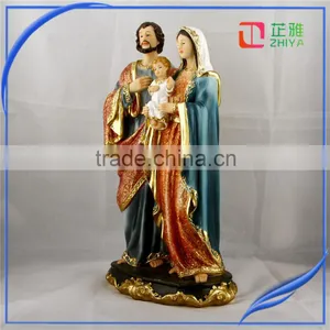 Factory Custom-Made High Quality Resin Holy Family Of Catholic Religious Souvenirs thumbnail-3