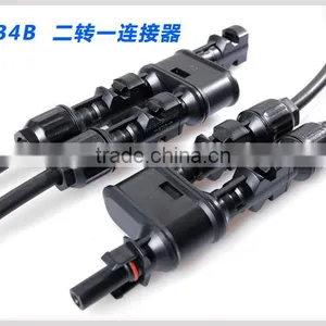 T Type 2 to 1 MC4 Branch Connector for PV System thumbnail-3