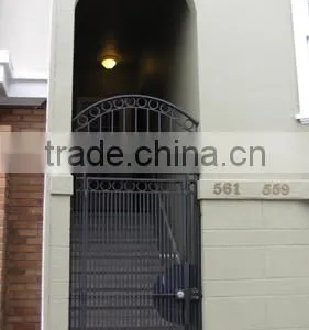 Elegant Backyard Wrought Iron Gate Designs From China Supplier thumbnail-1
