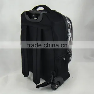 Produce Polyester Trolley Backpack With Wheels thumbnail-4