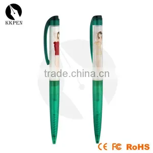KKPEN Customized Logo Print Cheapest Promotional Plastic Ball Pen thumbnail-1