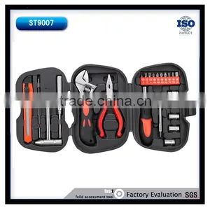 28pcs Hand Tools With 3 Folding Tool Box Full of Tools thumbnail-1