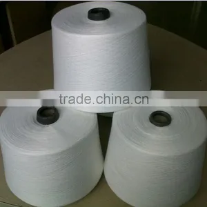 Price in China Spun 20/3 Poly-poly Core Yarn 100% Polyesyer Spun Yarn Textile Ring Spun thumbnail-2