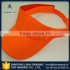 Advanced Equipments Made Good Quality Cotton Cheap White Acrylic Sun Hat Visor Cap thumbnail-4
