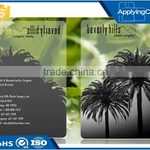 Non-standard Size Card Inkjet Offset Prinitng Pvc Card Transparent Business Card With Low Cost thumbnail-1