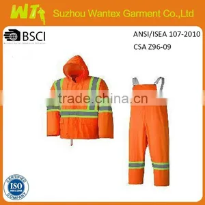 Hi Vis Reflective Working Engineering Uniforms Workwear Suits Work Suit Jacket thumbnail-1