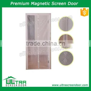 Barrier Free Pleated Screen Door Magnetic Home Doors Screen thumbnail-1