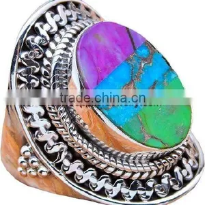 Exclusive Design 925 Sterling Labradorite Ring Online Silver Jewellery Gemstone Jewelry Rings thumbnail-1