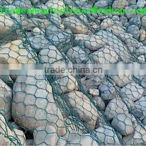 Galvanized+PVC Coated Gabion/gabion Baskets for Sale/gabion Wall Price thumbnail-3