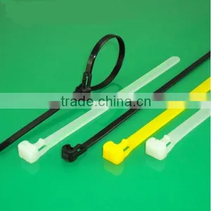 High Quality Full Size & Color Nylon 66 CE Approval Releasable Cable Tie thumbnail-5
