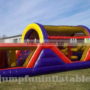 Great Quality Inflatable Obstacle Challenge Adults Course Obstacle Inflatable Running thumbnail-1