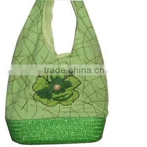 Straw Bag,seagrass Bag,beach Straw Bag thumbnail-1