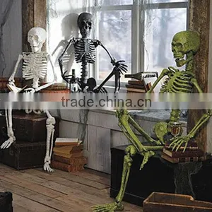 Green Glitter Hanging Skeleton thumbnail-1