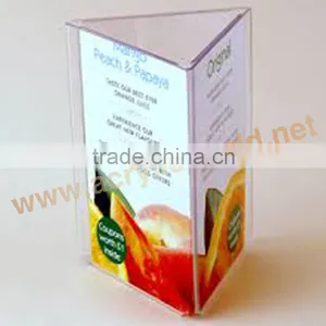 Acrylic Menu Holders a5 Acrylic Menu Display Stands Acrylic Display Show Card Menu Holders thumbnail-3