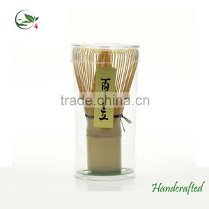 China Healthy Bulk Whisks Bamboo 100 Tea Prongs Whisk Customized Logo thumbnail-1