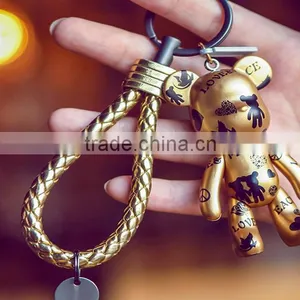 Bear Shape Keychains, Custom Shaped Metal Keychains, Custom Shaped Metal Bear Shape Keychains Manufacture thumbnail-1