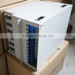 China Supplier Fiber Optic Equiment 19 Inch Rack Mounted ODF Unit Box 144 Core thumbnail-4