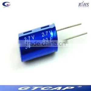 Ultracapacitor Radial 2.7 Volts 25 Farad for Flashlight thumbnail-1