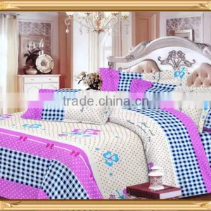 Reactive Printed 100% Cotton Print Bed Sheets/quilt Cover/table Cloth/comforter Set thumbnail-2