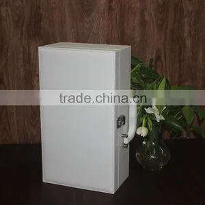 China Factory Wholesale Custom High-grade PU Leather Storage Box, White Gift Box thumbnail-3