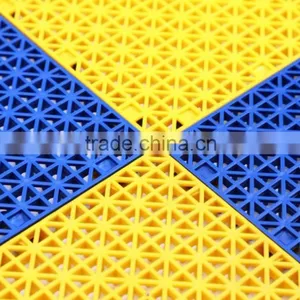 Suspended PP Interlocking Outdoor Tennis Court Rubber Mat thumbnail-6