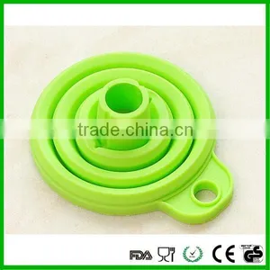 Food Grade Silicone Foldable Funnel Custom Mini Collapsible Funnel thumbnail-5