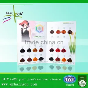 Hot Sale Products High Quality Hair Color Chart Sample thumbnail-3
