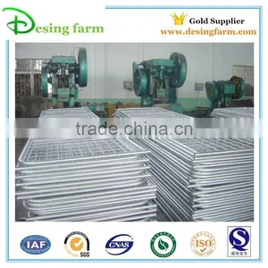 16ft I Brace Decorative Galvanized Steel Farm Gates thumbnail-1