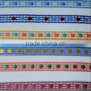 Jacquard Elastic Webbing/Elastic Band/4cm Black/pink Flat Elastic Underwear Webbing thumbnail-1