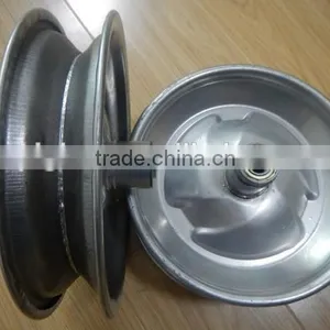 Wheelbarrow Silver White Rim 4.00-8 thumbnail-1