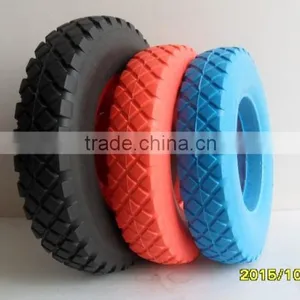 Wheelbarrow Tyre /PU Foam Rubber Tyre Wheels 3.50-8 thumbnail-1