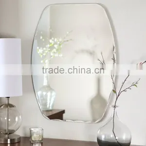 High Quality 1.3mm-6mm Round Colored Mirrors Home Decoration Tinted Float Glass Colored Mirror Glass thumbnail-1