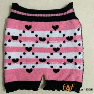 Feather Yarn Classcial Pattern Elastic Underwear Room Pants thumbnail-3