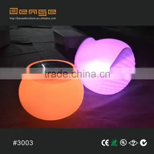 2016 New Hug Curve Sofa Plastic LED Sofa thumbnail-1