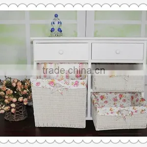 2015 New Design Home Furniture Wooden Cabinet With Baskets Drawers thumbnail-6