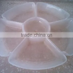 6 Compartments Food Serving Tray, Fast Food Tray, Snack Serving Ray thumbnail-4