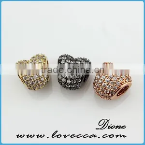 Wholesale Elegant Copper Dinosaur Pendant With Micropave Setting Pendant Jewelry thumbnail-2